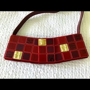 Barry Kieselstein Cord croc and lizard purse